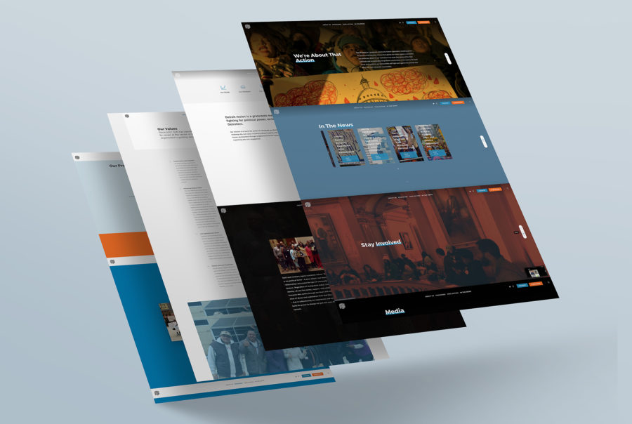 Detroit Action – Website Design